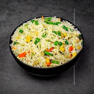 Veg Burnt Garlic Rice 