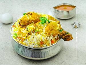 Chicken Dum Biryani (half)