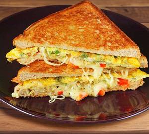 Omelette masala sandwich 