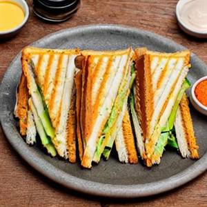 Toast Veg. Cheese Sandwich