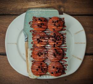 Nasty nutella pancake                                                 