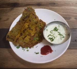 Dahi Thalipeeth [ 2 pics  ]