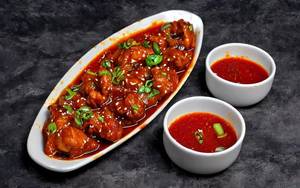 Chicken In Manchurian Sauce