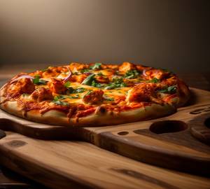 Peri peri chicken pizza   [7 ]