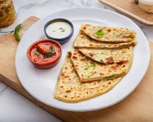 Cheese Onion Paratha
