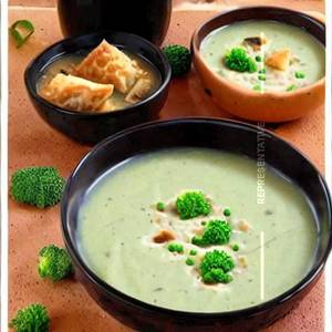 Cream Of Broccoli & Mushroom Soup 