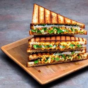 Masala Paneer Toast Sandwich