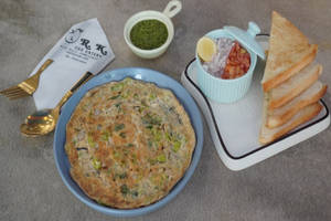 Green Chilly Omelette (1 Egg)