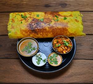 Rava onion masala dosa