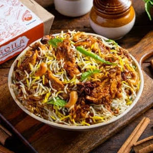 Tandoori Chicken Tikka Biryani