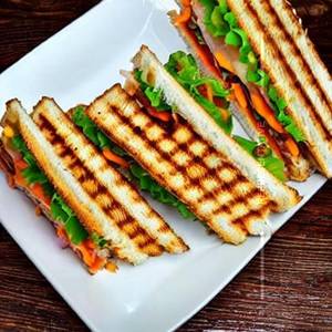 Veg Club Grill Sandwich