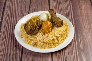 Mutton Biryani with Egg