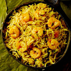Prawn Biryani - Single
