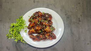 Bbq Chicken Wings (8 Pcs)