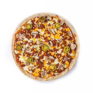 Soya Keema Magic Pizza