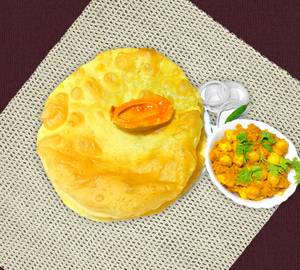 Chole Bhature+3 Bhatura+Bhaji