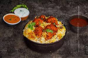 Chicken tikka biryani