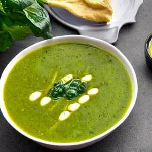 Cream Of Palak Soup
