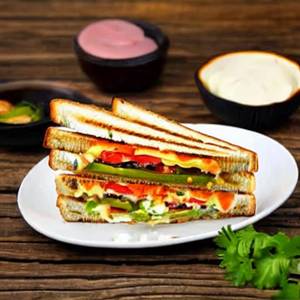 Grilled Vegetable Sandwich.
