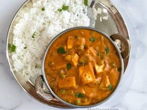 Sahi paneer and  rice combos
