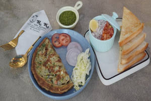 Green Omelette (1 Egg)