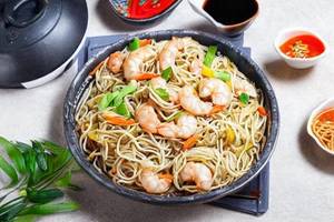 Mix Hakka Noodle(chicken/prawn/pork)