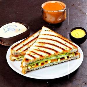 Veg Jain Cheese Grilled Sandwich