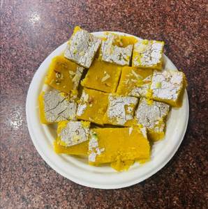 Desi Ghee Besan Burfi