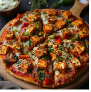 Paneer Tandoori Pizza