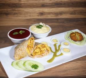 Sabbah falafel shawarma (egg) (roll)