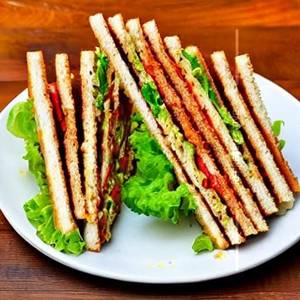 Peri peri sandwich veg