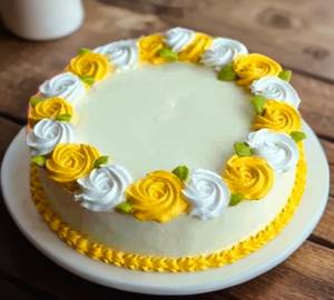 Eggless Pineapple Cake