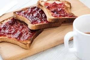 Toast With Jam