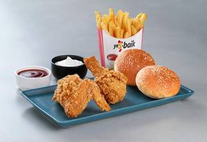 Broasted chicken [2 pieces]