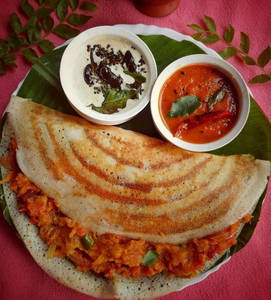 Onion Butter Special Masala Dosa  