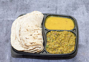 5pc Roti + Egg Tadka +dal