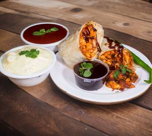 Rumali Bbq shawarma (without salad)