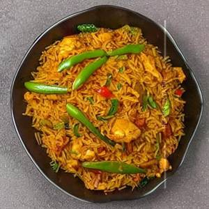Chicken Ginger Capsicum Rice