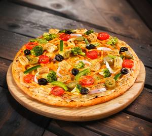 7"Schezwan chicken pizza