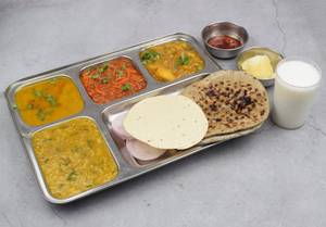 Kathiyawadi fix thali