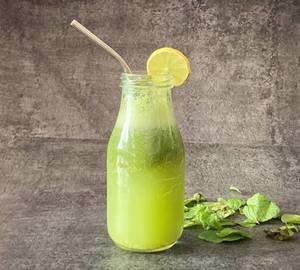 Digestive lime mint soda