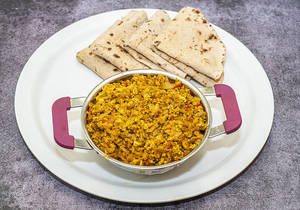 Egg Bhurji+Phulka [4 Nos]