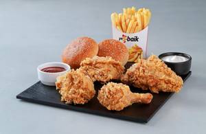 Broasted chicken [4 pieces]