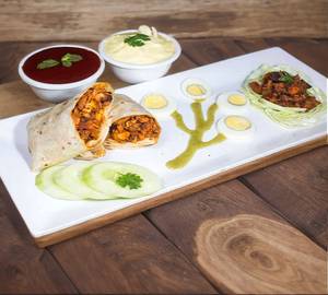 Chicken sabbah shawarma (roll)