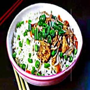 Onion Chilli Fried Rice