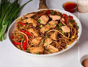 Chicken Pan Fried Noodle W
