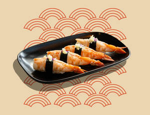 Ebi (Prawn) Nigiri - 4pc