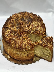 Roasted Honey And Almond Slice