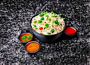 Burnt garlic fried rice [veg]