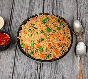 Veg schezwan fried rice